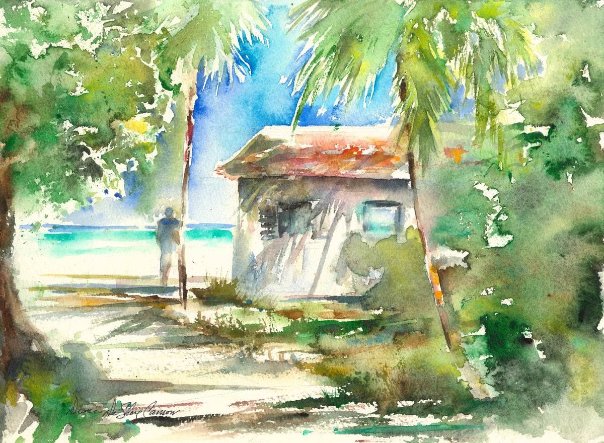 Cinnamon Bay Fine Art Print