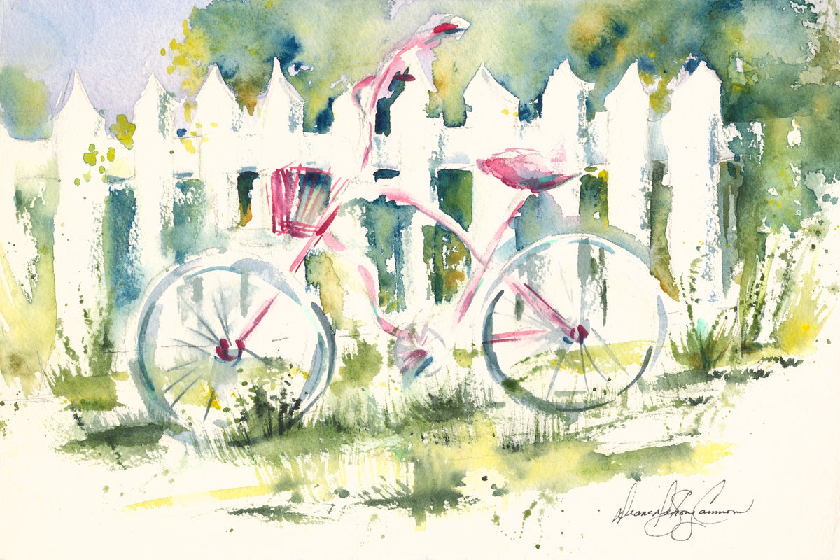 My Pink Cadillac Fine Art Print