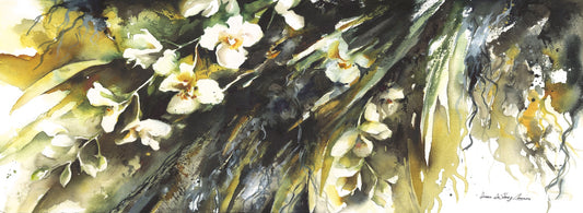 Orchids in Golden Light Fine Art Print